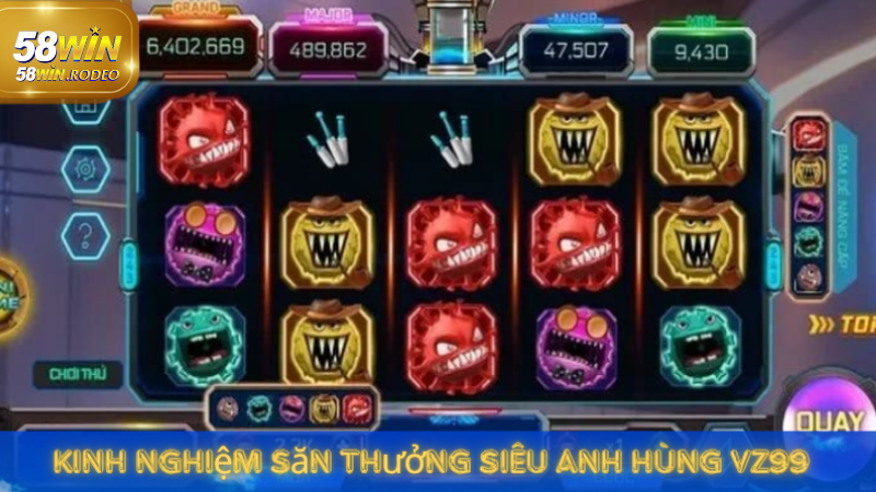 Nổ Hũ Siêu Anh Hùng 58win