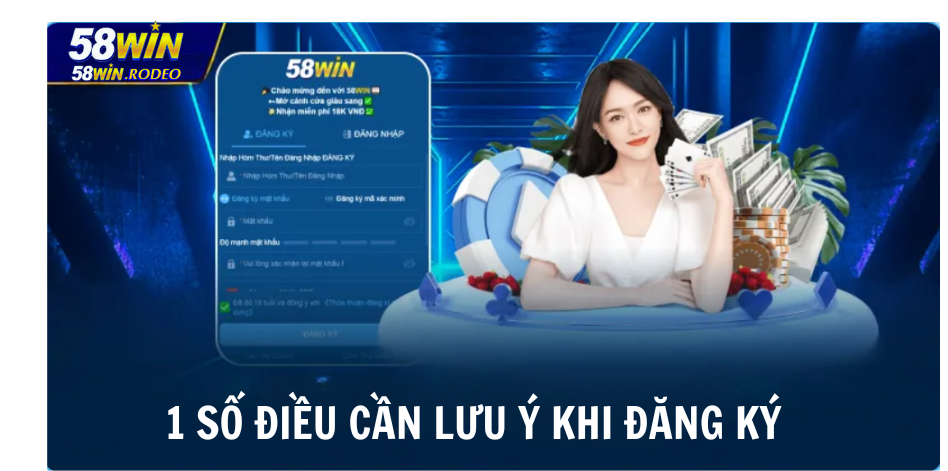 Đăng ký 58WIN- Hướng Dẫn Tạo Tài Khoản Chuẩn Từ Nhà Cái